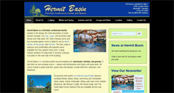 Desktop Screenshot of hermitbasin.com